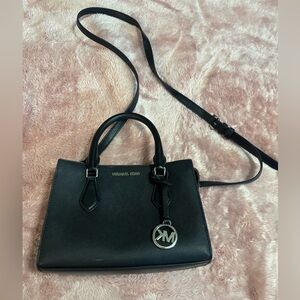 Michael Kors Black Shelia medium satchel